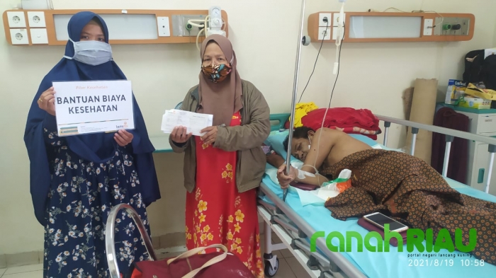 Lazismu Salurkan Program sosial untuk Pasien Diabetes yang kurang mampu